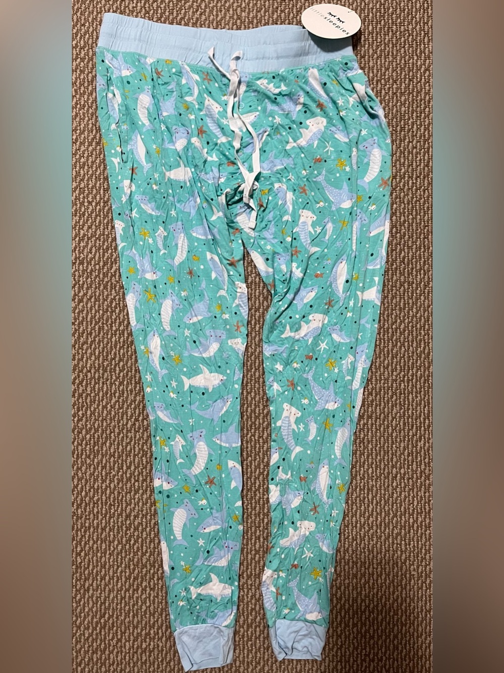 Womens small little sleepies bamboo pajama pants